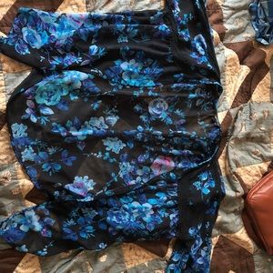 Express Sheer Overshirt